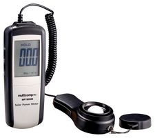 MULTICOMP PRO MP780966 Light / Lux Meter, 5 %, 28 mm, 63 mm, 162 mm