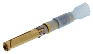 RAYCHEM - TE CONNECTIVITY D-610-10 Circular Connector Contact, SOLDERTACT Series, Socket, Solder, 19 AWG, 20 AWG