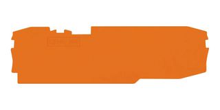 WAGO 2006-8692 Accessory, Orange, Wago TOPJOB S 2006 Series Snap-on Mount Terminal Blocks