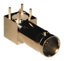 AMPHENOL RF 112778 RF / Coaxial Connector, BNC Coaxial, Right Angle Jack, Through Hole Right Angle, 75 ohm