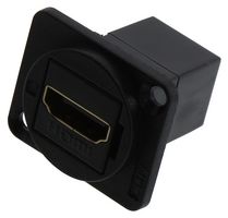 CLIFF ELECTRONIC COMPONENTS CP30200G HDMI Connector, 19 Contacts, Jack, Panel Mount, Gold Plated Contacts, FT Series
