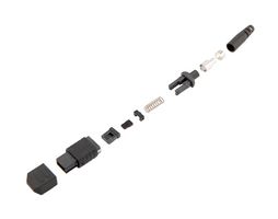 L-COM FOC-MPFMM1230-BKSP0 Fiber Optic Connector, Female, MPO, Multimode, 4mm