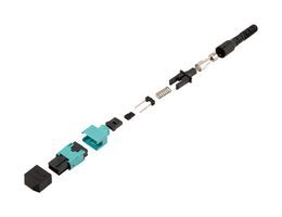 L-COM FOC-MPMMM1230-AQP00 Fiber Optic Connector, Male, MPO, Multimode, 3mm