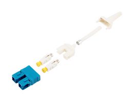 L-COM FOC-SCSM0130-0U0R Fiber Optic Connector, Duplex, SC, Singlemode, 3mm
