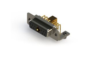 EDAC 630-11W1640-5T3 Combination Layout D Sub Connector, 630C Series, DA-11W1, Receptacle, 11 Contacts