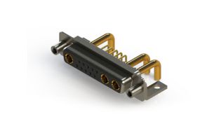 EDAC 630-13W3250-3TE Combination Layout D Sub Connector, 630C Series, DB-13W3, Receptacle, 13 Contacts