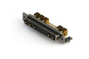 EDAC 630-17W5640-5T3 Combination Layout D Sub Connector, 630C Series, DC-17W5, Receptacle, 17 Contacts