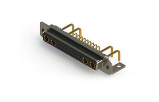 EDAC 630-21W4650-1T4 Combination Layout D Sub Connector, 630C Series, DC-21W4, Receptacle, 21 Contacts