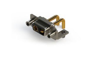 EDAC 630-2WK2650-2TD Combination Layout D Sub Connector, 630C Series, DE-2WK2, Receptacle, 2 Contacts, 2 Power, Solder