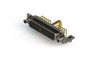 EDAC 630-21W1250-2T5 Combination Layout D Sub Connector, 630C Series, DB-21W1, Receptacle, 21 Contacts