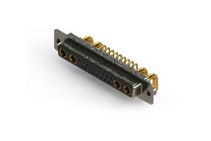 EDAC 630-21W4640-2T2 Combination Layout D Sub Connector, 630C Series, DC-21W4, Receptacle, 21 Contacts