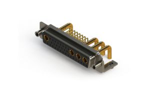 EDAC 630-36W4650-3ND Combination Layout D Sub Connector, 630C Series, DD-36W4, Receptacle, 36 Contacts