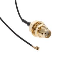 PULSE ELECTRONICS W9020M Cable RF / Coaxial ensamblado, 20 ", 508 mm, 1.13mm Mini, U.FL Ángulo Recto Macho, SMA Jack