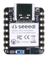 SEEED STUDIO 102010469 SBC, XIAO nRF52840 Sense, ARM Cortex-M4, 256kB RAM, 2MB Flash, Bluetooth, USB-C