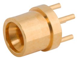 AMPHENOL SV MICROWAVE 3211-40140 RF / Coaxial Connector, Smooth Bore, SMPM RP Coaxial, Straight Plug, Through Hole Straight, 50 ohm
