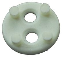 BIVAR 450-090 LED Spacer, 0.09 ", 0.25 ", Nylon 6.6 (Polyamide 6.6)