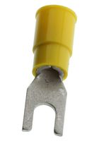 MOLEX 19131-0004 Fork / Spade Tongue Terminal, InsulKrimp 19131 Series, 12 AWG, 10 AWG, 6 mm², M4, #8