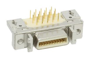 3M N10214-5212PC D Sub Connector, Mini D (Ribbon Connector), Receptacle, 102 Series, 14 Contacts, Solder