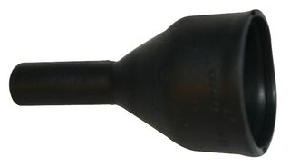 TE CONNECTIVITY - RAYCHEM 202D921-25-0 Unión Termoretráctil, Recta, 0.76 ", 19.3 mm, Black, 2.37 ", 60.2 mm