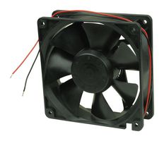 NMB TECHNOLOGIES 2410SB-04W-B50-B00 DC Axial Fan, 12 V, Square, 60 mm, 25 mm, Ball Bearing, 23.3 CFM