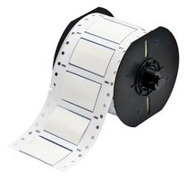BRADY B33-750-2-342 Wire Marker, Heat Shrinkable Sleeve, Blank (No Legend), PO (Polyolefin), White, 31.75mm x 50.8mm