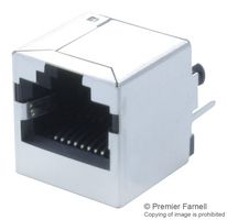 STEWART CONNECTOR SS-651010S-A-NF Modular Connector, RJ50 Jack, 1 x 1 (Port), 10P10C, Through Hole Mount