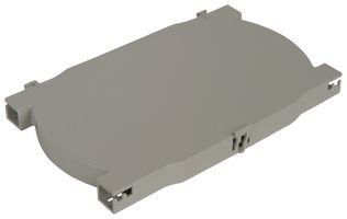 BUD INDUSTRIES CCP-11708 Cable Organizer, Cable Tray, SC and LC Duplex Adaptors & Pigtails, CCP Series