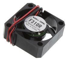NIDEC COMPONENTS F310R-12LC Ventilador axial de CD, 12 V, Cuadrado, 30 mm, 10 mm, Rodamiento de Manga, 3.18 CFM