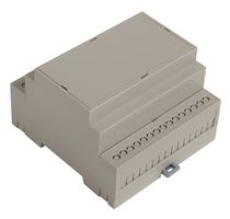 BUD INDUSTRIES DMB-4775 Carcasa de Plástico, DIN Rail, ABS, Policarbonato, 90.2 mm, 83.6 mm, 57.4 mm