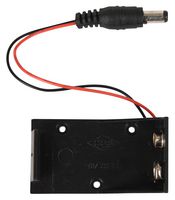 BUD INDUSTRIES HH-3635 Battery Holder, 9V, PCB Mount