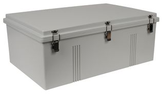 BUD INDUSTRIES PTH-22440 Plastic Enclosure, Hinged Cover, Multipurpose, Polycarbonate, Glass Fibre Reinforced, 233.9 mm