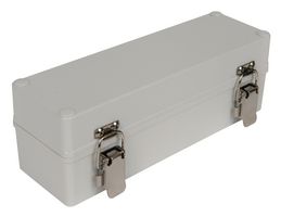 BUD INDUSTRIES PTH-22480 Plastic Enclosure, Hinged Cover, Multipurpose, Polycarbonate, Glass Fibre Reinforced, 85.1 mm