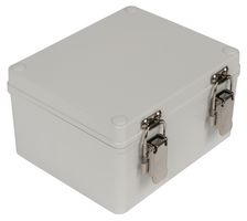 BUD INDUSTRIES PTH-22490 Plastic Enclosure, Hinged Cover, Multipurpose, Polycarbonate, Glass Fibre Reinforced, 95 mm, 140 mm