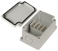 BUD INDUSTRIES PTT-10482 Carcasa de Plástico, Junction Box, ABS, Policarbonato, 42.93 mm, 55 mm, 91 mm, IP66, IP67