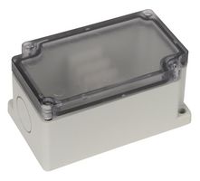 BUD INDUSTRIES PTT-10482-C Carcasa de Plástico, Junction Box, ABS, Policarbonato, 42.93 mm, 55 mm, 91 mm, IP66, IP67