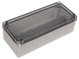 BUD INDUSTRIES PTT-12090-C Carcasa de Plástico, Junction Box, ABS, Policarbonato, 69.1 mm, 100 mm, 230 mm, IP66, IP67