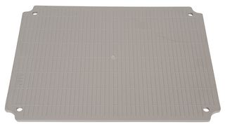 BUD INDUSTRIES PTX-22422-P Enclosure Accessory, Inner Panel, ABS (Acrylonitrile Butadiene Styrene), Gray