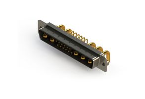 EDAC 629-17W5240-2T2 Combination Layout D Sub Connector, 629C Series, DC-17W5, Plug, 17 Contacts, 12 Signal, 5 Power