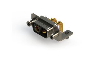 EDAC 629-2WK2640-2T5 Combination Layout D Sub Connector, 629C Series, DE-2WK2, Plug, 2 Contacts, 2 Power, Solder