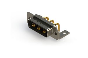 EDAC 629-3W3-640-1T4 Combination Layout D Sub Connector, 629C Series, DA-3W3, Plug, 3 Contacts, 3 Power, Solder