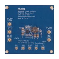 MONOLITHIC POWER SYSTEMS (MPS) EVQ4430-L-00A Evaluation Board, MP4430GL, MPQ4430GL, Synchronous Step Down Converter, Power Management