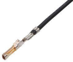 MOLEX 219680-1222 Cable Assembly, 24AWG, SL Crimp Terminal Socket to SL Crimp Terminal Socket, 5.9 ", 150 mm