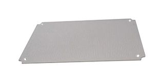 BUD INDUSTRIES NBX-10976 Enclosure Accessory, Internal Panel, Galvanized Steel, Natural