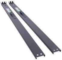 GENERAL DEVICES C-300S-124-RC-3S Slide, Cabinet Mount, Non Pivot, 24 ", 49 ", Solid, 85 lb