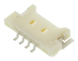 MOLEX 53780-0470 Pin Header, Wire-to-Board, 1.25 mm, 1 Rows, 4 Contacts, Surface Mount Right Angle