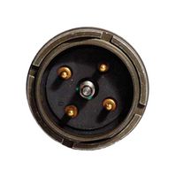 AMPHENOL PCD M55181/2-01 Conector Circular, MIL-DTL-55181, M55181 Series, Hembra de Montaje Panel, 4 Contactos