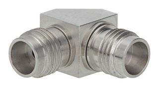 JOHNSON - CINCH CONNECTIVITY 147-0901-901 RF / Coaxial Adapter, 2.4mm Coaxial, Jack, 2.4mm Coaxial, Jack, Right Angle Adapter, 50 ohm