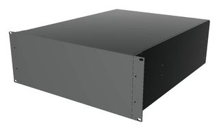HAMMOND RM4U1922SBK 19" Cabinet, Rack Mount, 177 mm, 482.6 mm, 558.8 mm, Aluminum