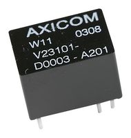 TE CONNECTIVITY - AXICOM V23101D 107A301 Relevador de Señal, 24 VDC, SPDT, 2 A, W11/V23101 Series, Agujero Pasante, Sin Enclavamiento