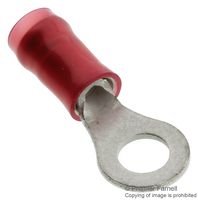 TE CONNECTIVITY - AMP 8-31890-1 Ring Tongue Terminal, M4, #8, 16 AWG, 1.42 mm², PIDG Series, Red